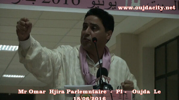 عمر حجيرة للشبيبة الاستقلالية : الأحزاب من ورائكم والانتخابات امامكم وليس لكم والله الا الفوز بمقعد برلماني « VIDEO